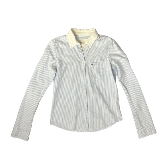 Striped Button Down Top - Picture 6 of 9